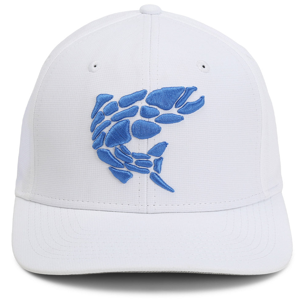 Casquette de pêche Rock Fish 3D Puff Embroidery Performance RipStop