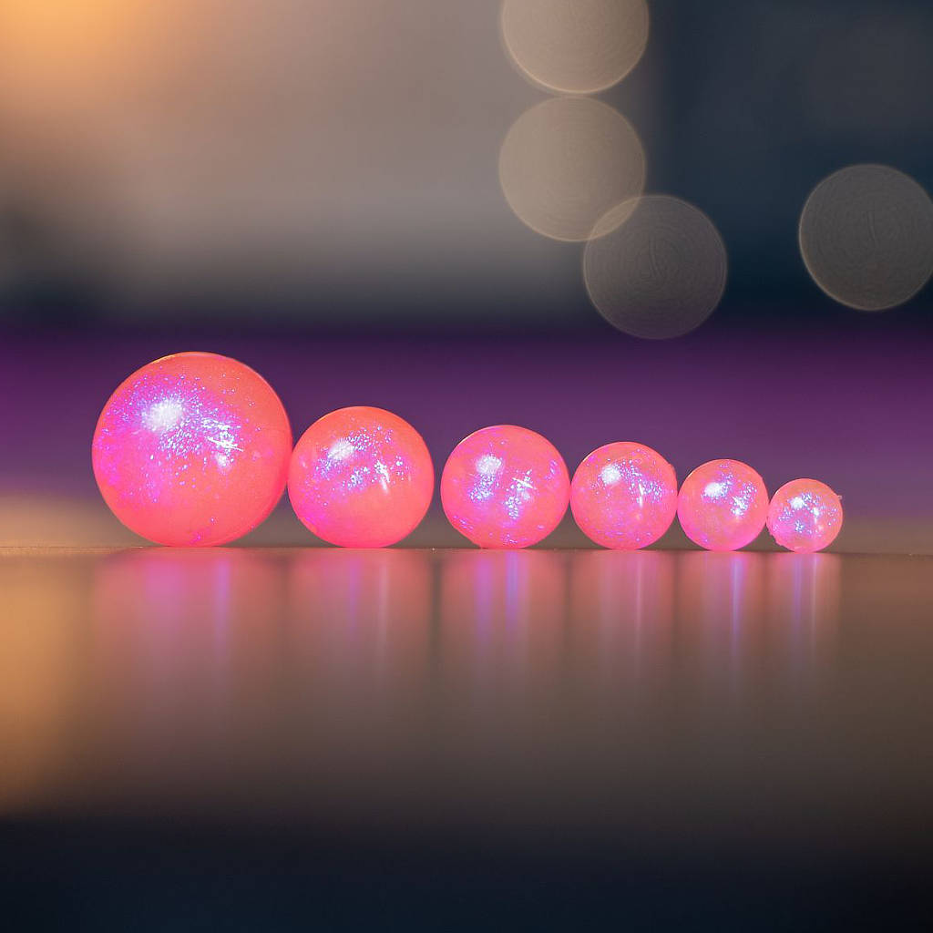 Perles souples - Bleu hyper