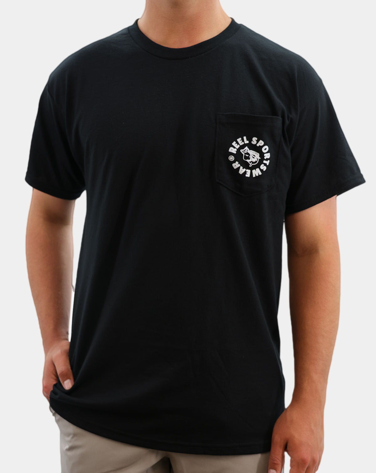 Camiseta de bolsillo RS | Negra