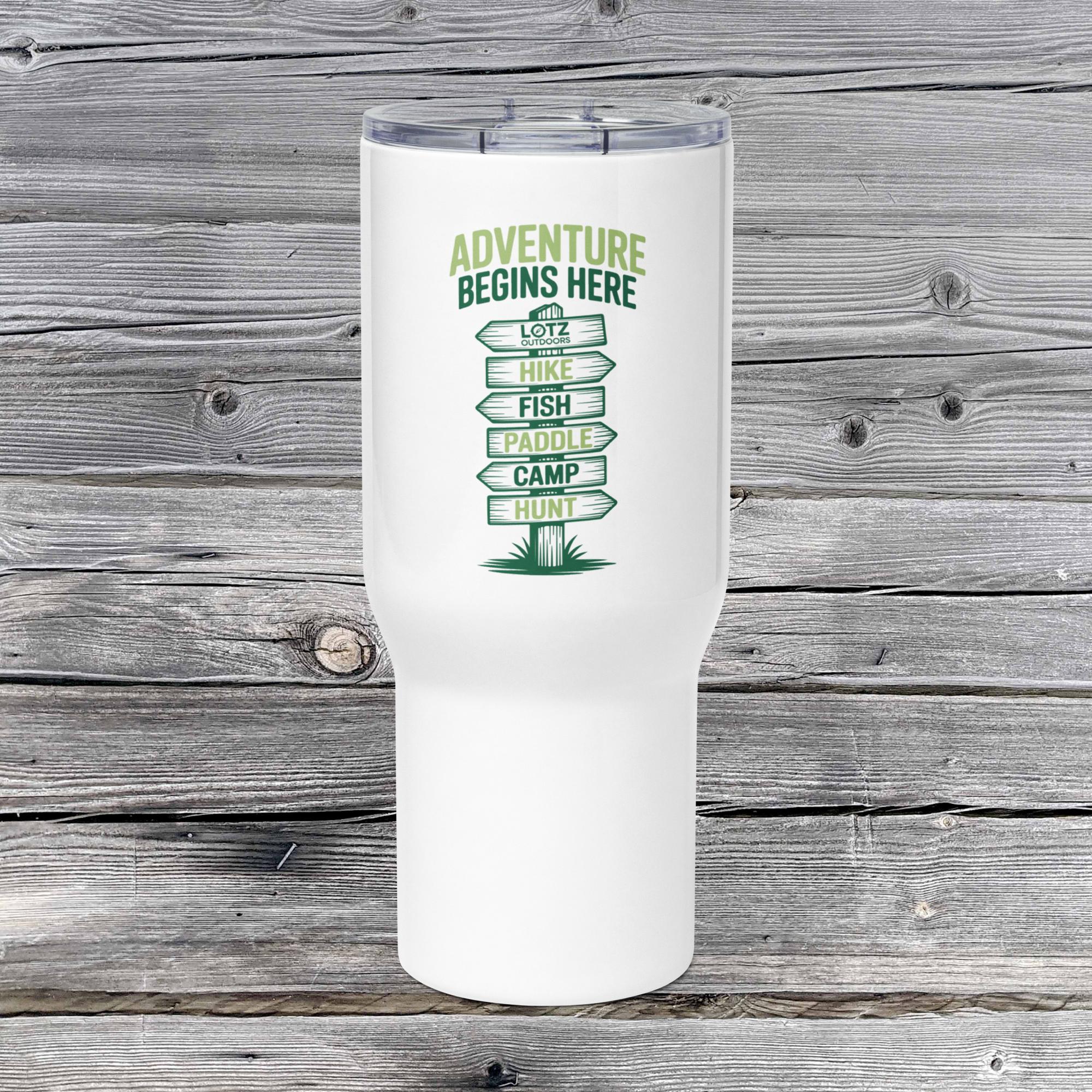 Lotz Outdoors - Taza de viaje con asa