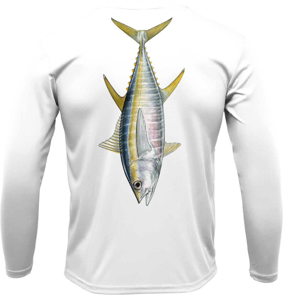 Bimini, Bahamas Tuna Long Sleeve UPF 50+ Dry-Fit Shirt