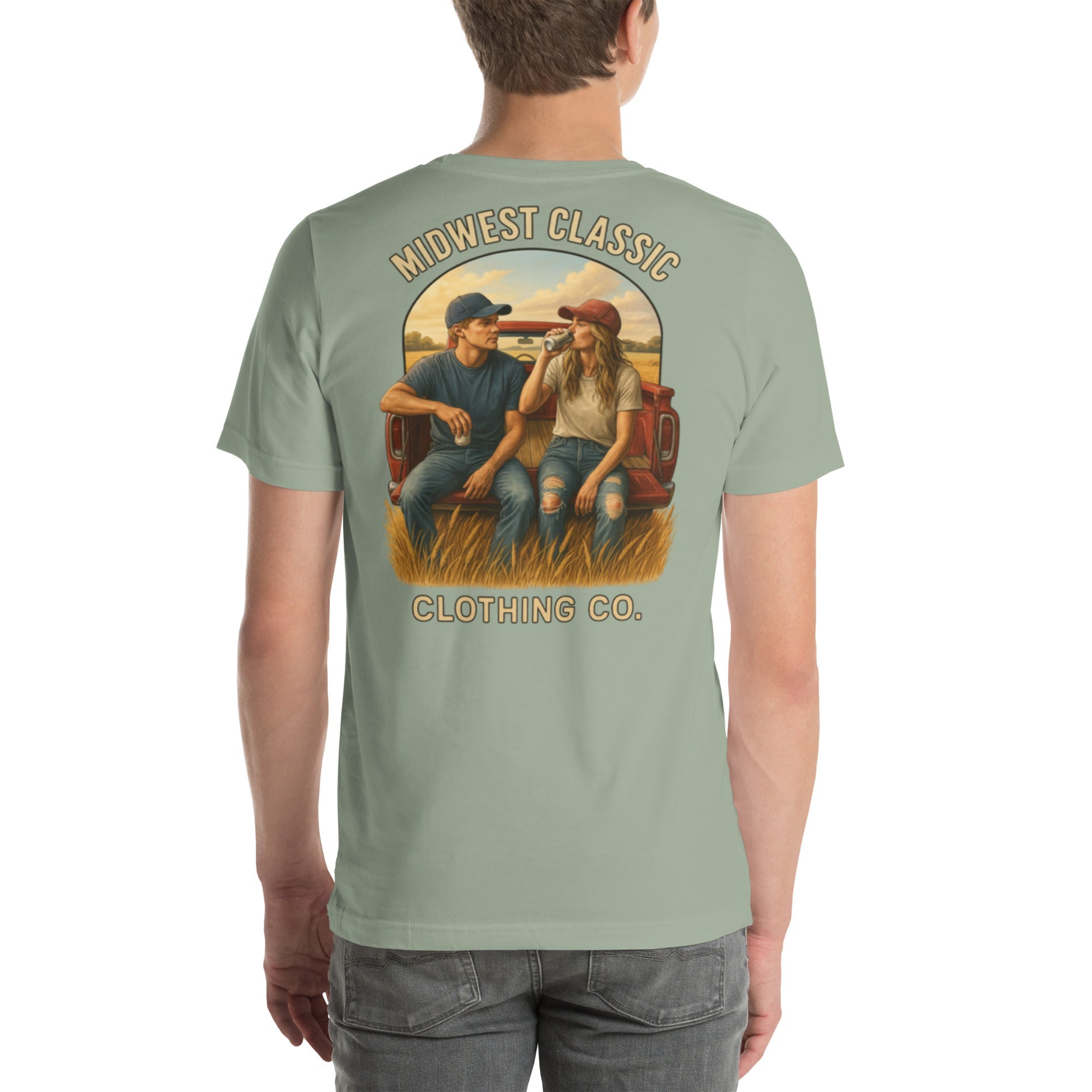 Algo sobre una camiseta de camionero.