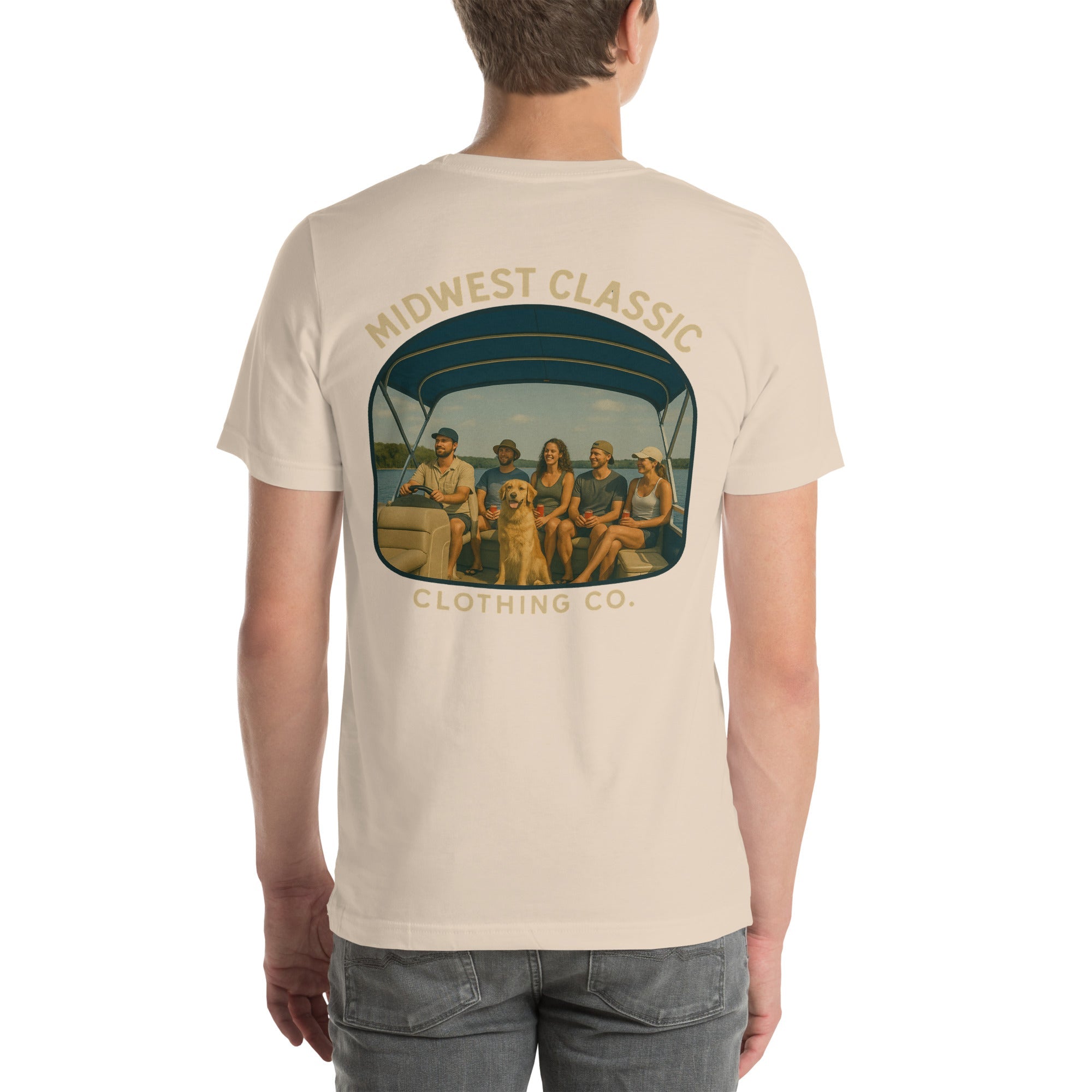 En la camiseta de Pontoon