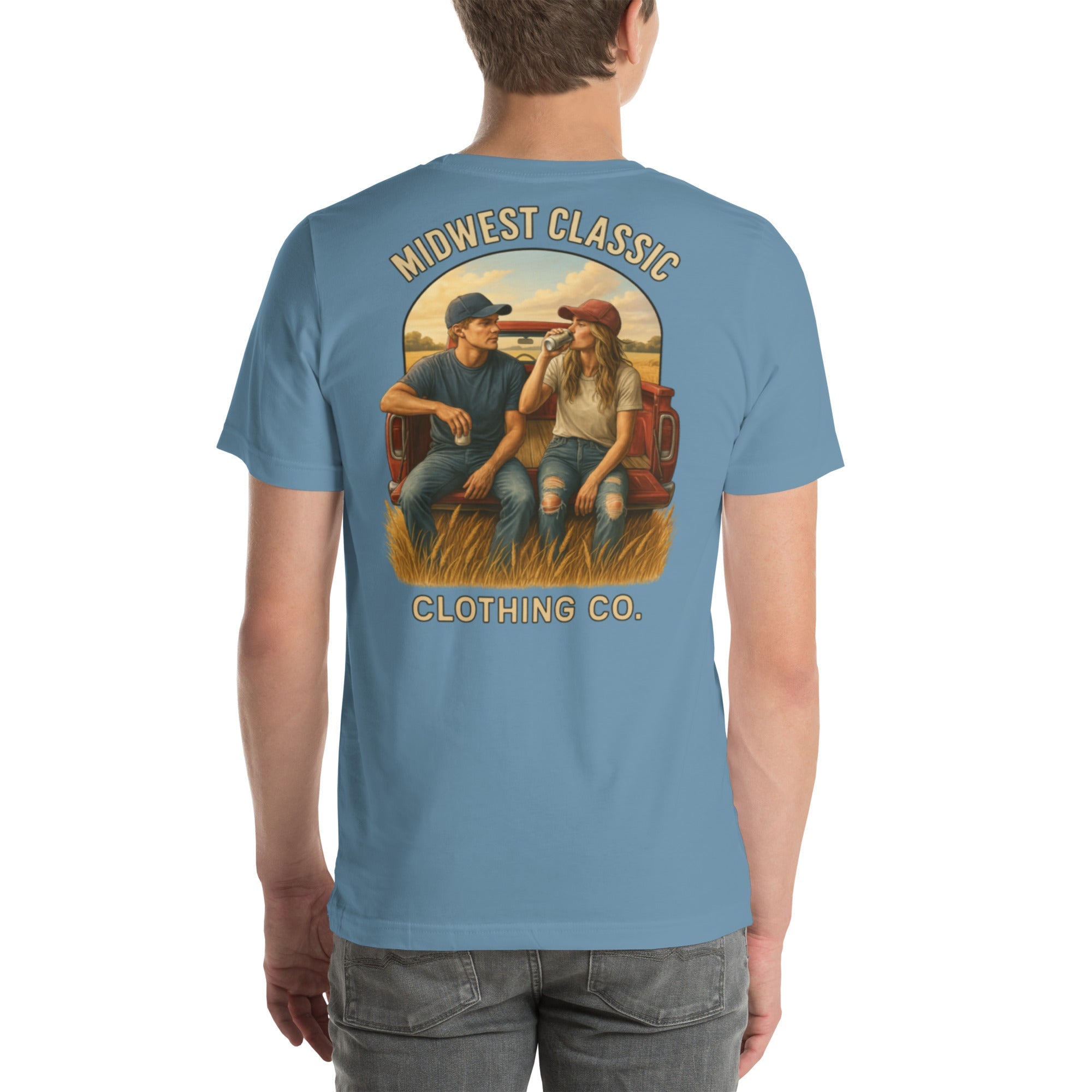 Algo sobre una camiseta de camionero.