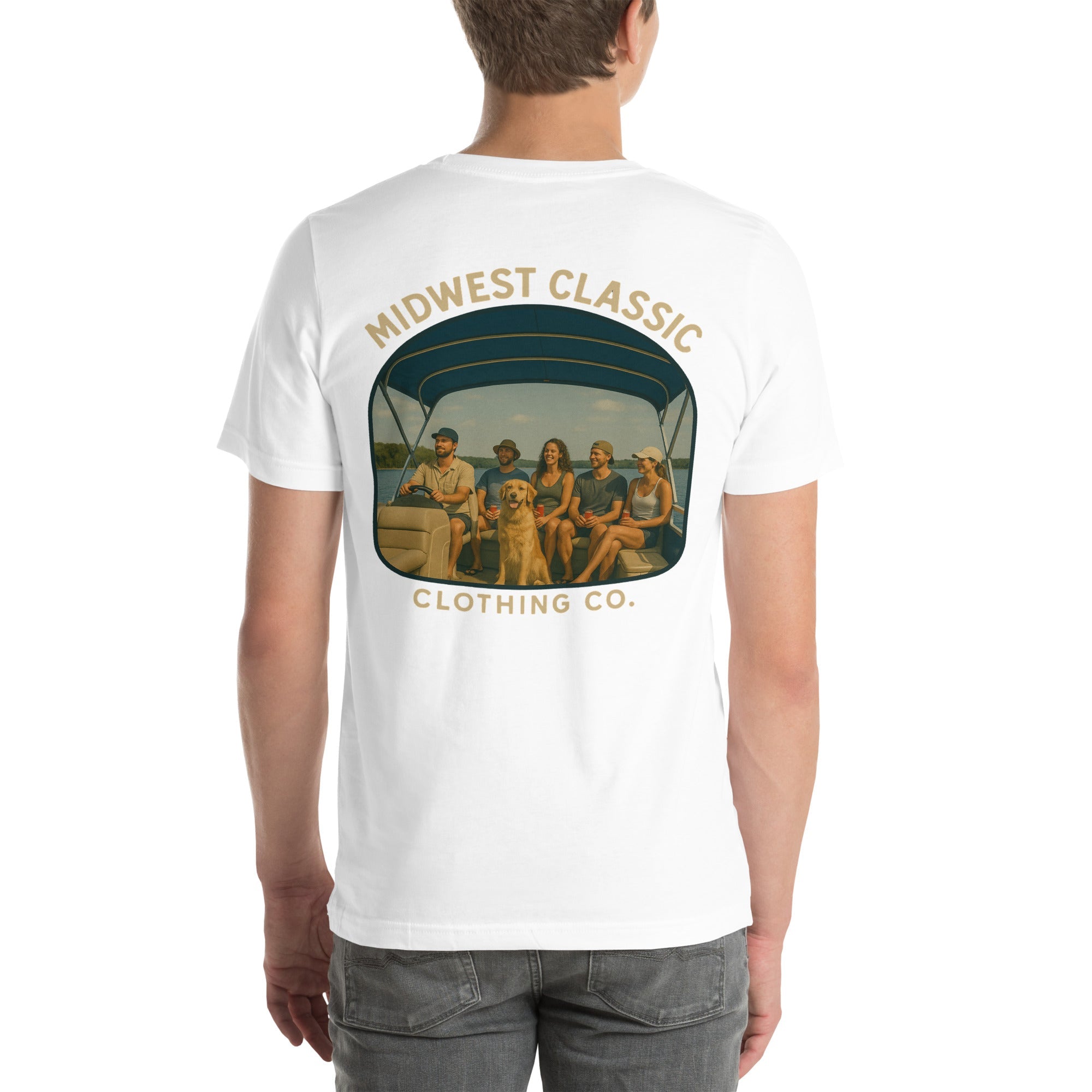 En la camiseta de Pontoon