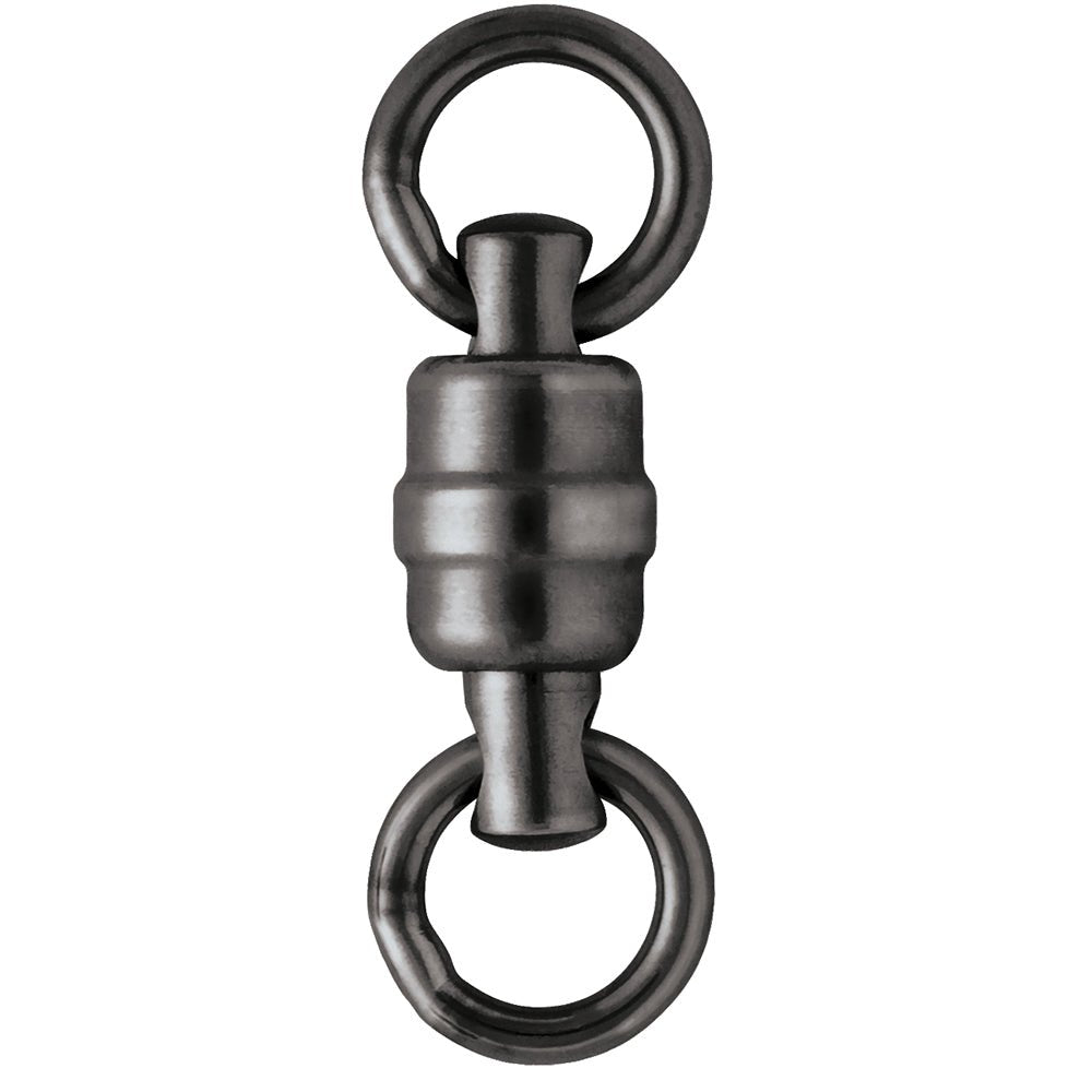 VMC - Black Stainless Steel Swivels (Heavy - Duty Ball Bearing, Multiple Packs) - Bobber Bargain