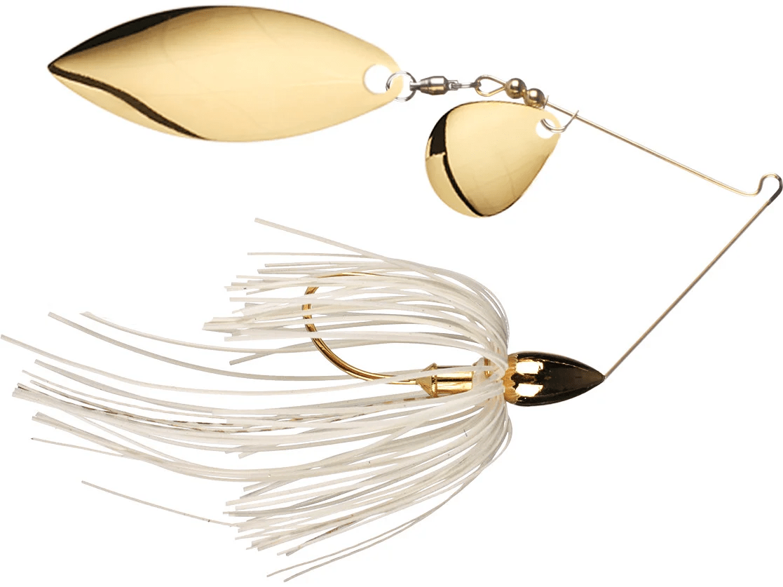 War Eagle Baits - Spinnerbait (Gold, Triple Willow) - Bobber Bargain
