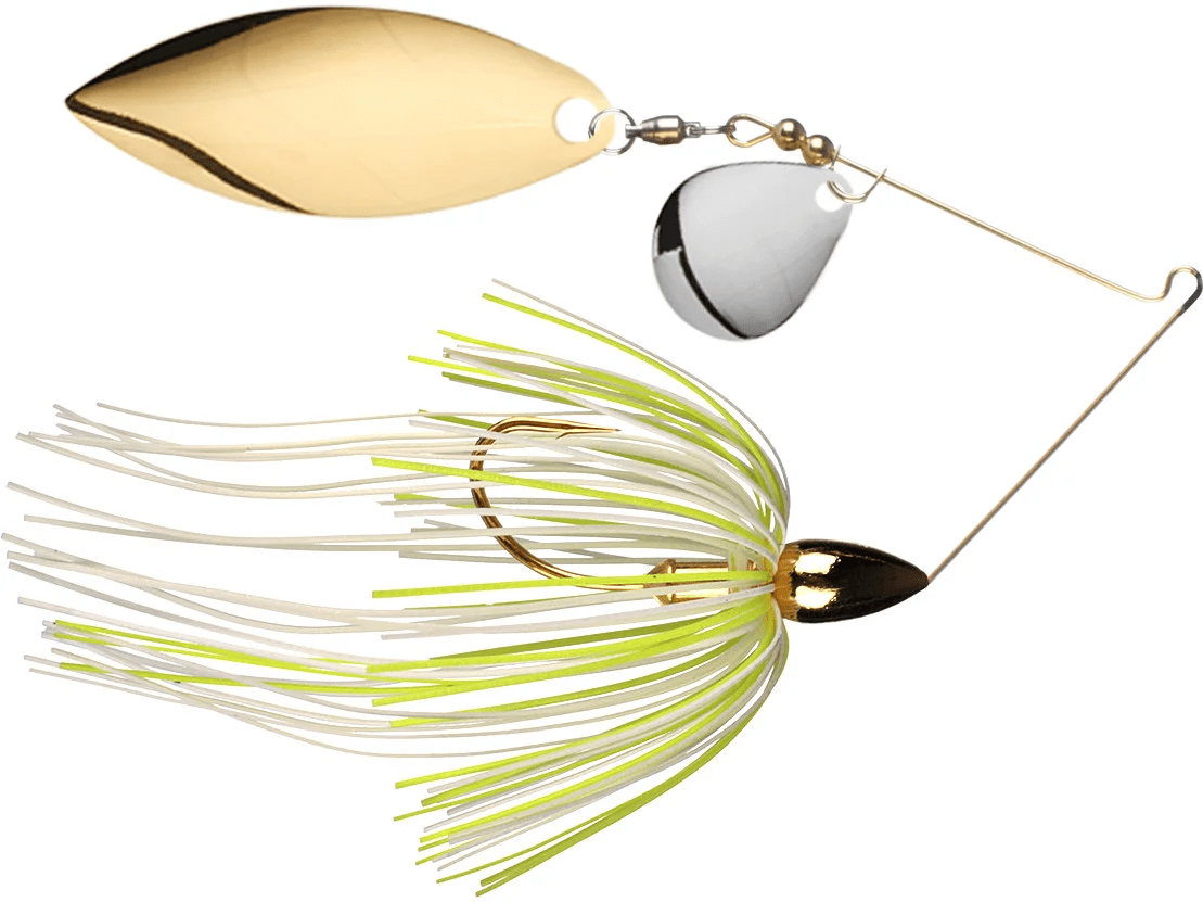 War Eagle Baits - Spinnerbait (Gold, Triple Willow) - Bobber Bargain