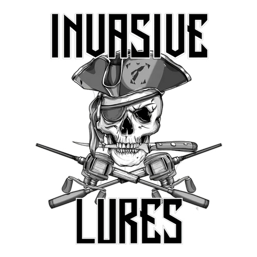 Invasive Custom Lures and Baits fishing brand collection