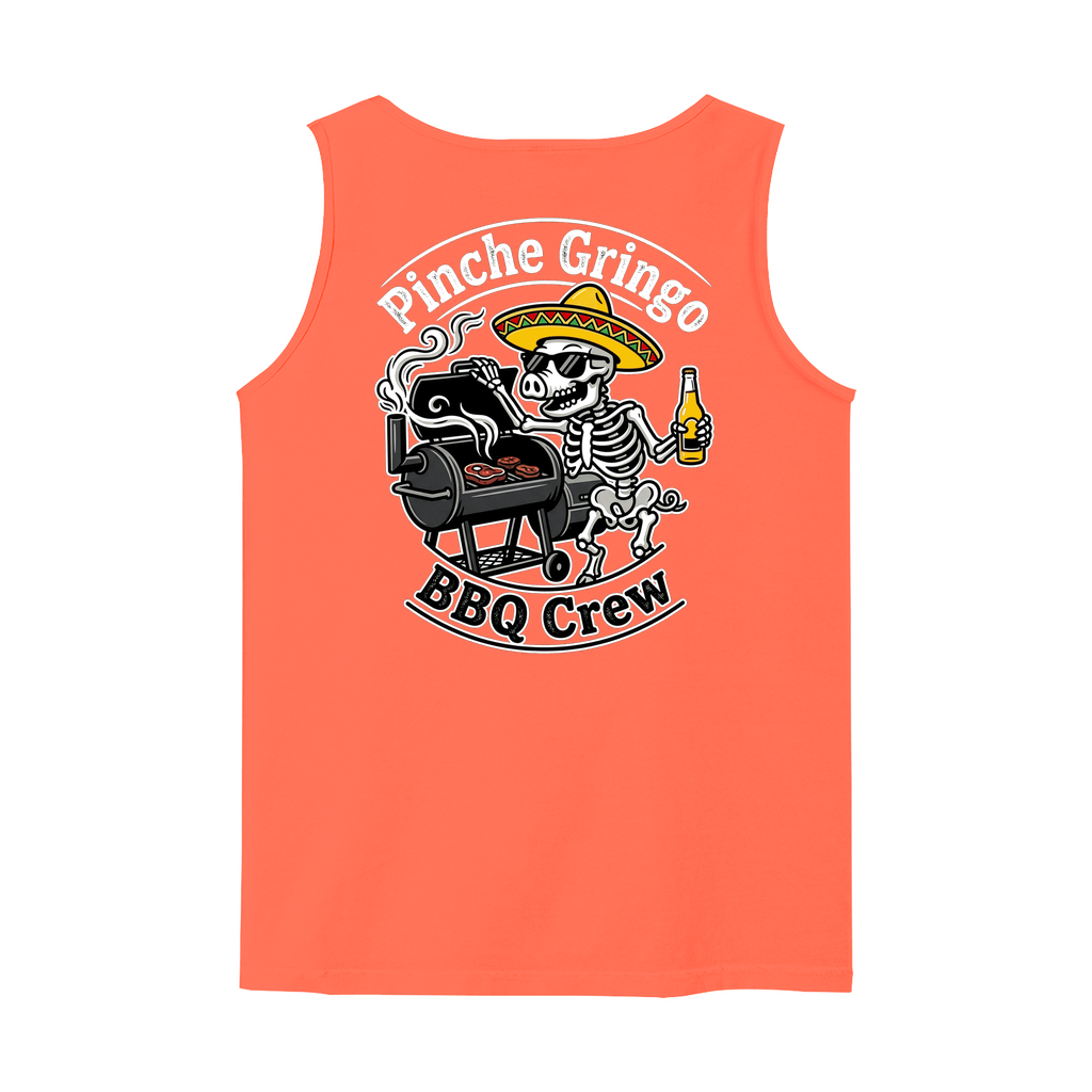 Pinche Gringo BBQ Crew Smoker Tank Tops