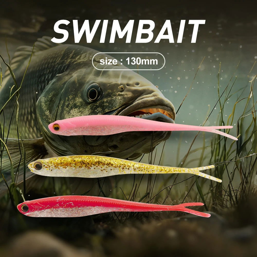 130mm Real Shad Soft Bait Bobber Bargain