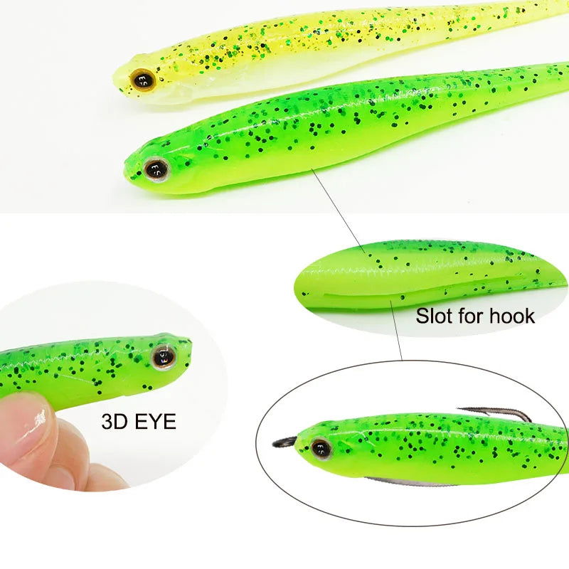 130mm Real Shad Soft Bait Bobber Bargain