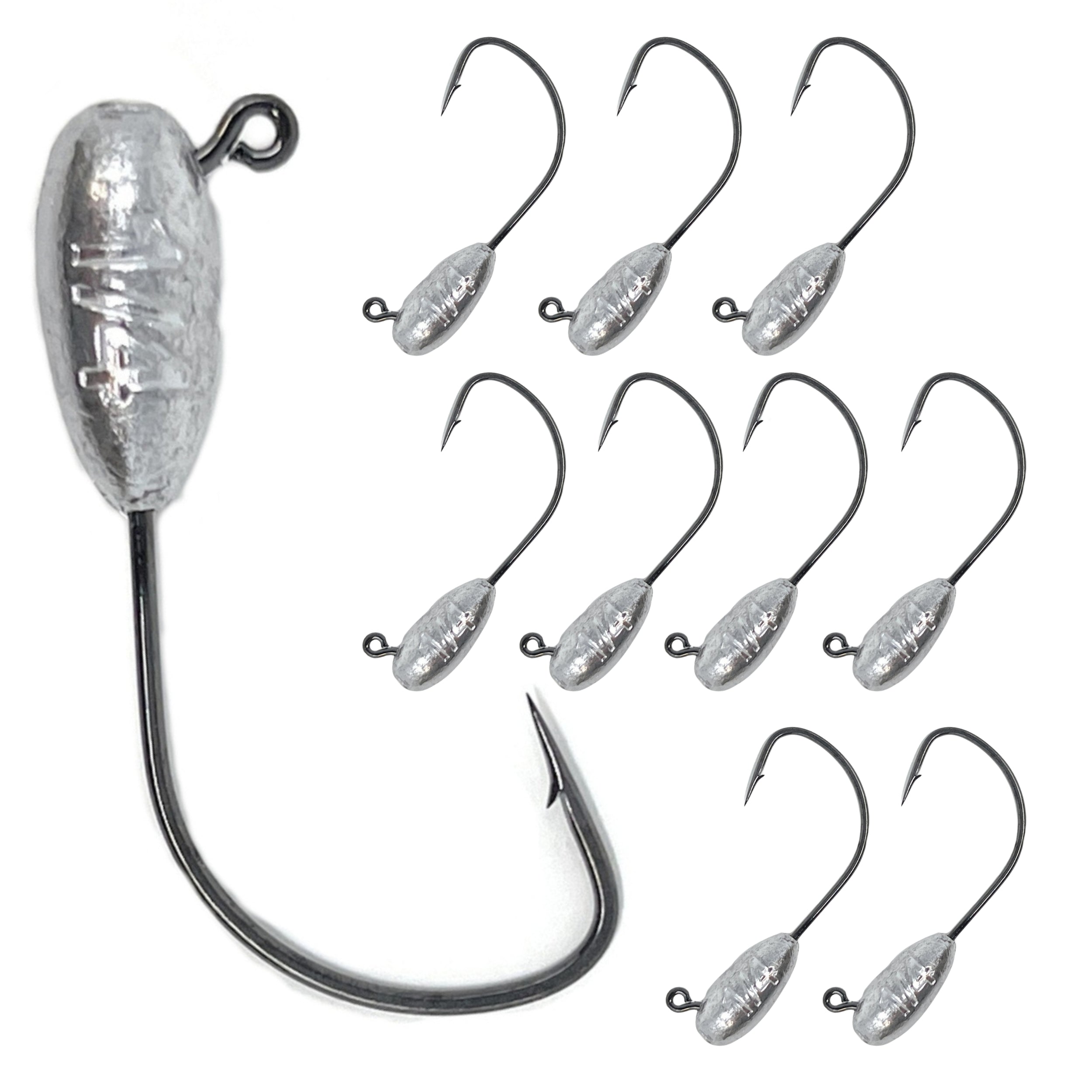 Cabezas plomadas para tubo de plomo Reaction Tackle - Paquete de 10