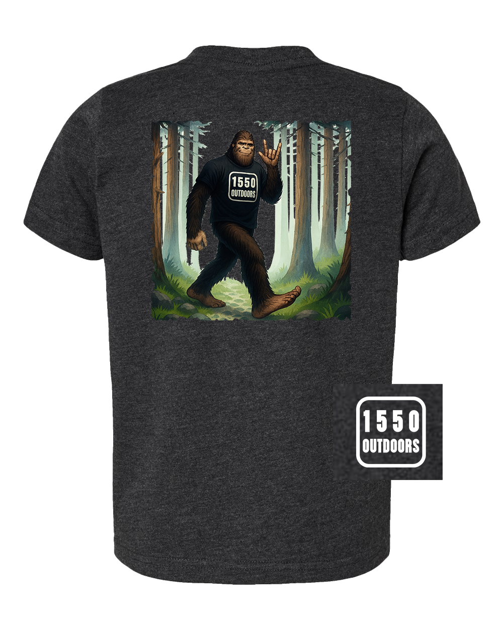 1550 Bigfoot Toddler Tee
