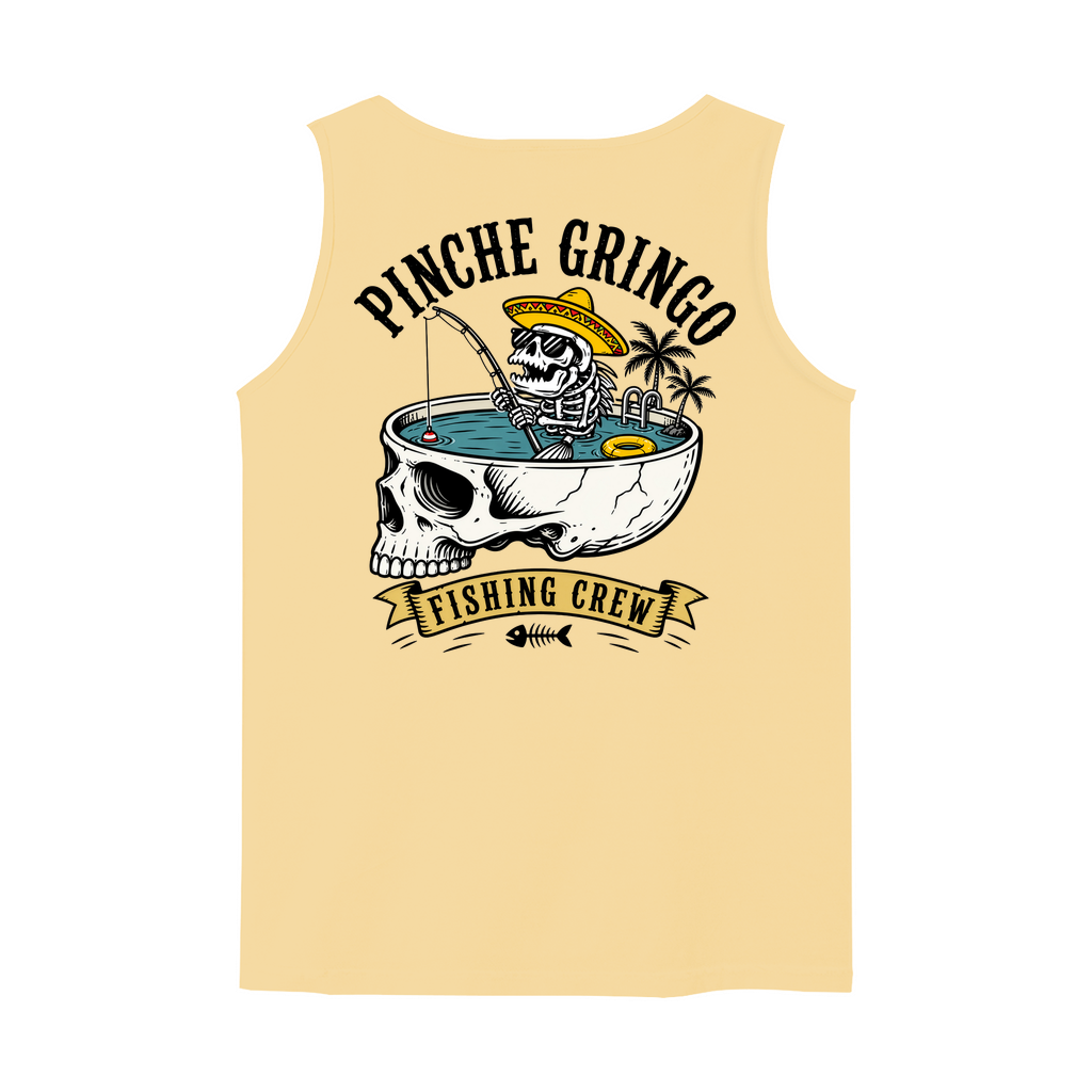 Pinche Gringo Fishing Crew Skull Pool Tank