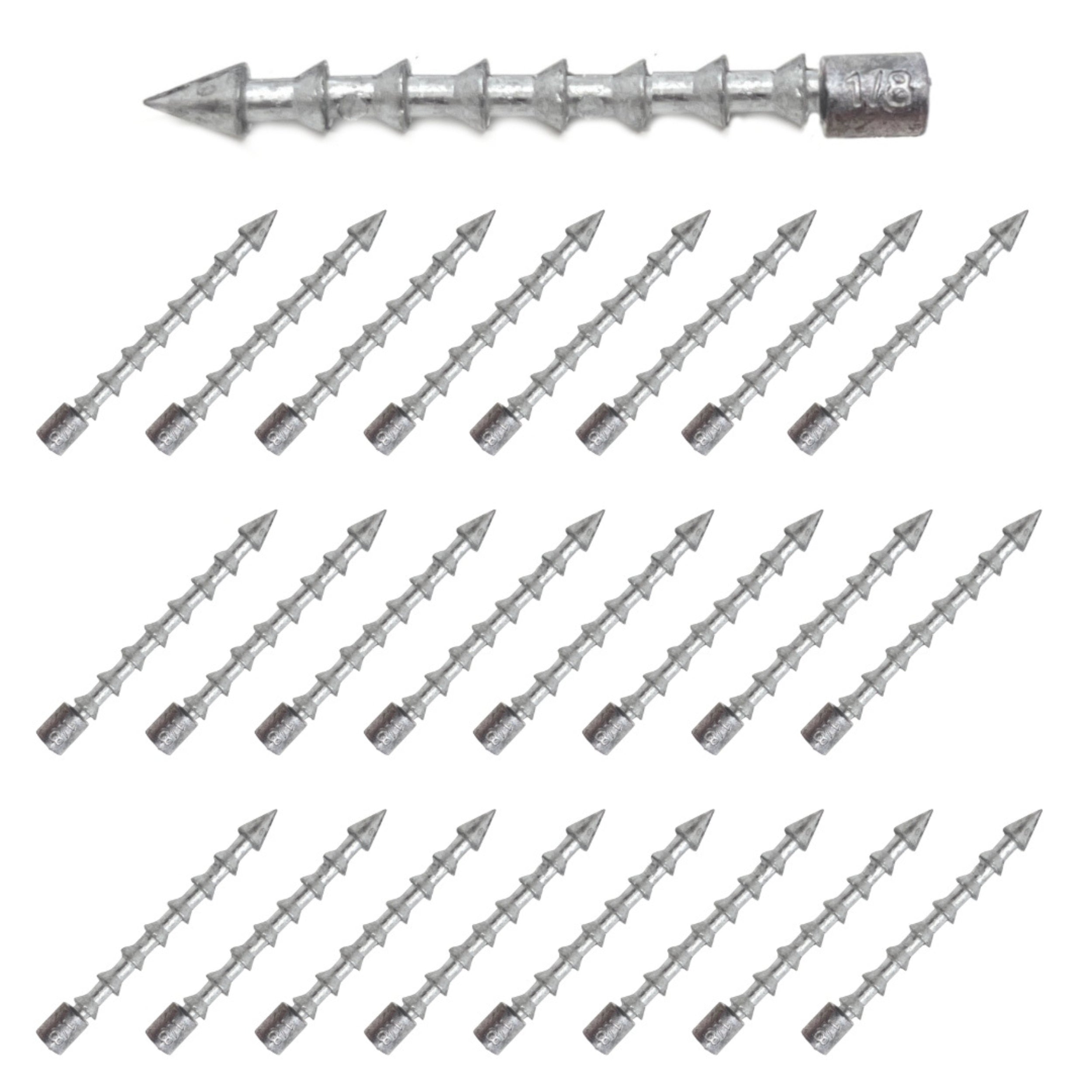 Pesos de clavos de plomo/plomadas de inserción Reaction Tackle