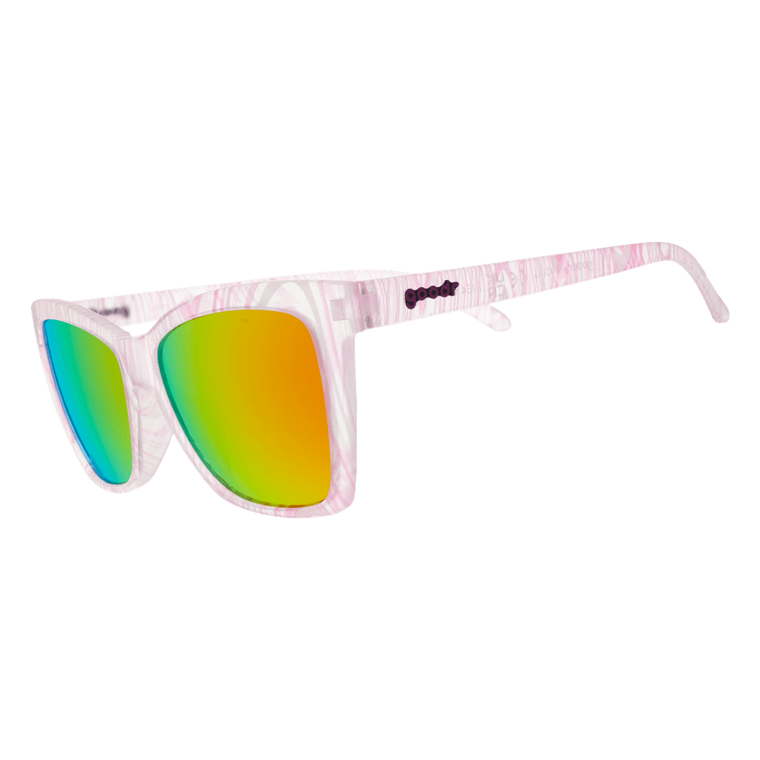 Lunettes de soleil polarisées Pop G « Vivre dans un tourbillon de matériaux »