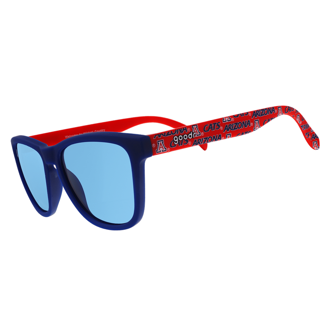 Lunettes de soleil polarisées Arizona Collegiate OG « Bienvenue au pays des chats sauvages » 