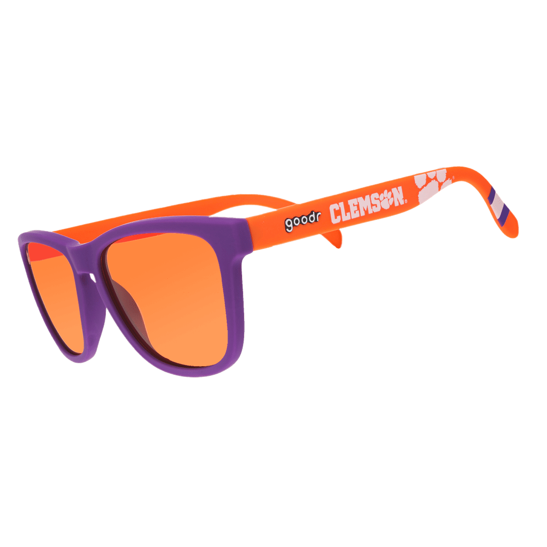 Gafas de sol polarizadas Clemson Collegiate OG "Las compré con billetes de 2 dólares" 