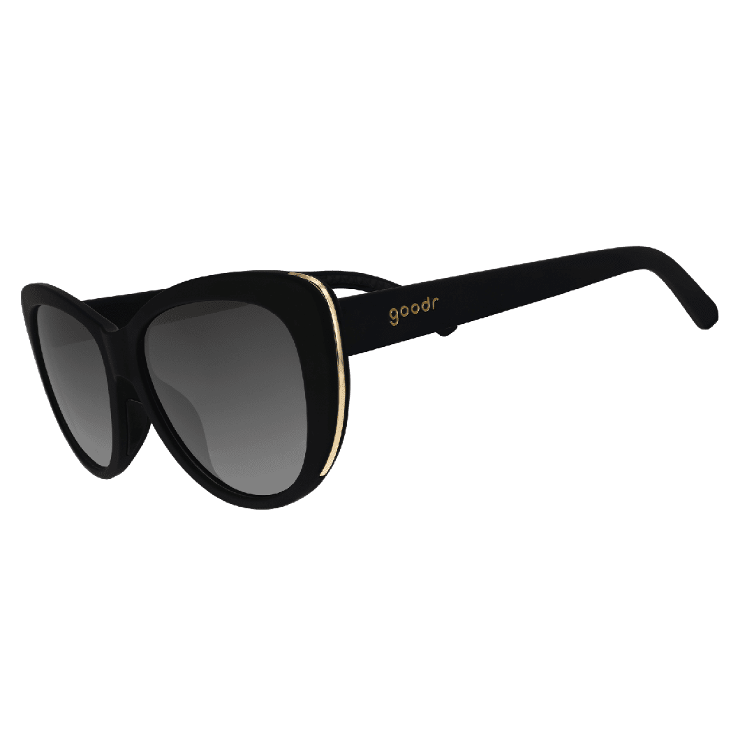 Lunettes de soleil polarisées Glam G « It's Noir, Darling »