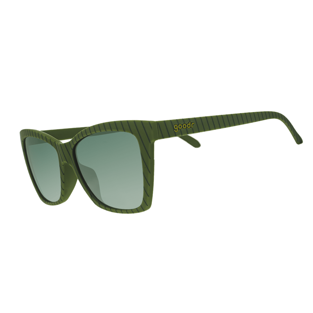Lunettes de soleil polarisées formelles Pop G « Swirls Martini, Becomes Icon »