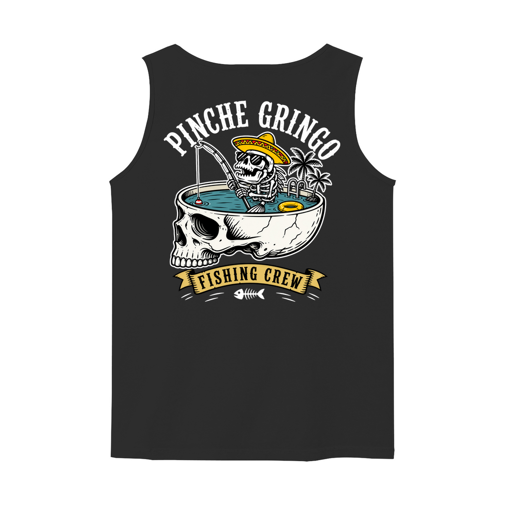 Pinche Gringo Fishing Crew Skull Pool Tank