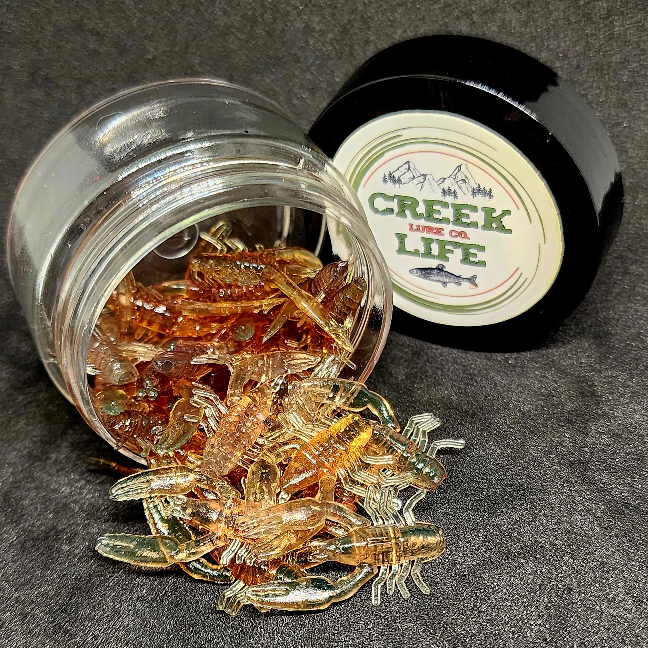 Pot de micro-écrevisses de 2,5 cm (1 po) « The Creek Crawler »