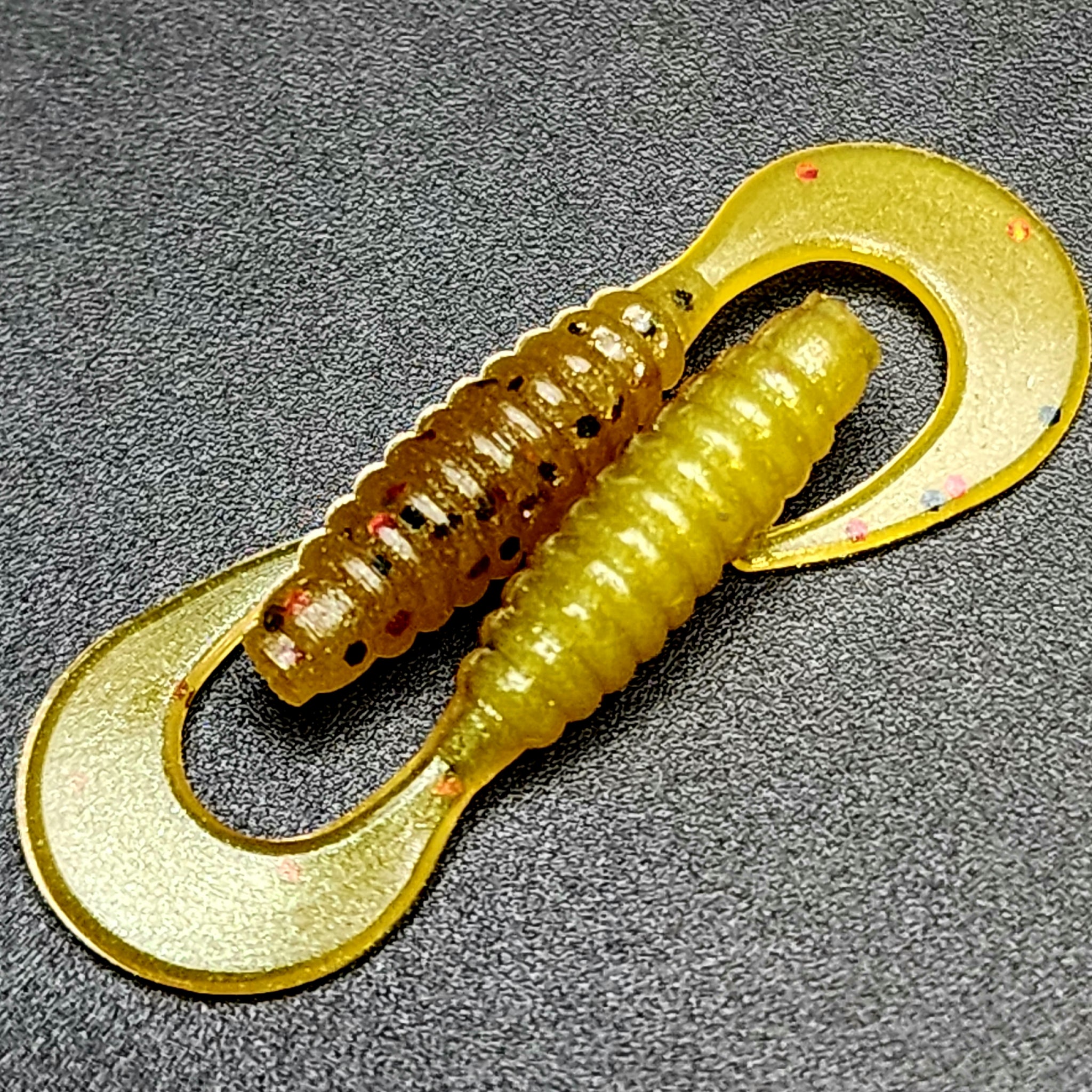 Larve à queue micro-courbée de 2,5 cm « Le Tennessee Twister »