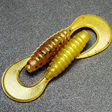 Larve à queue micro-courbée de 2,5 cm « Le Tennessee Twister »