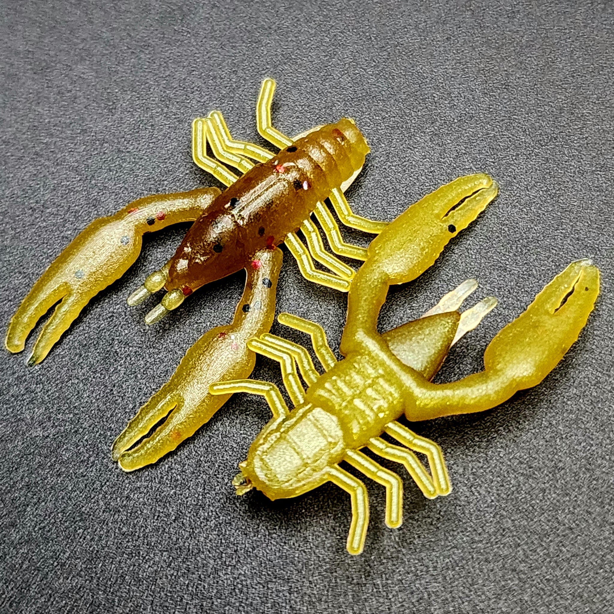 Micro cangrejo de río de 1 pulgada "The Creek Crawler"