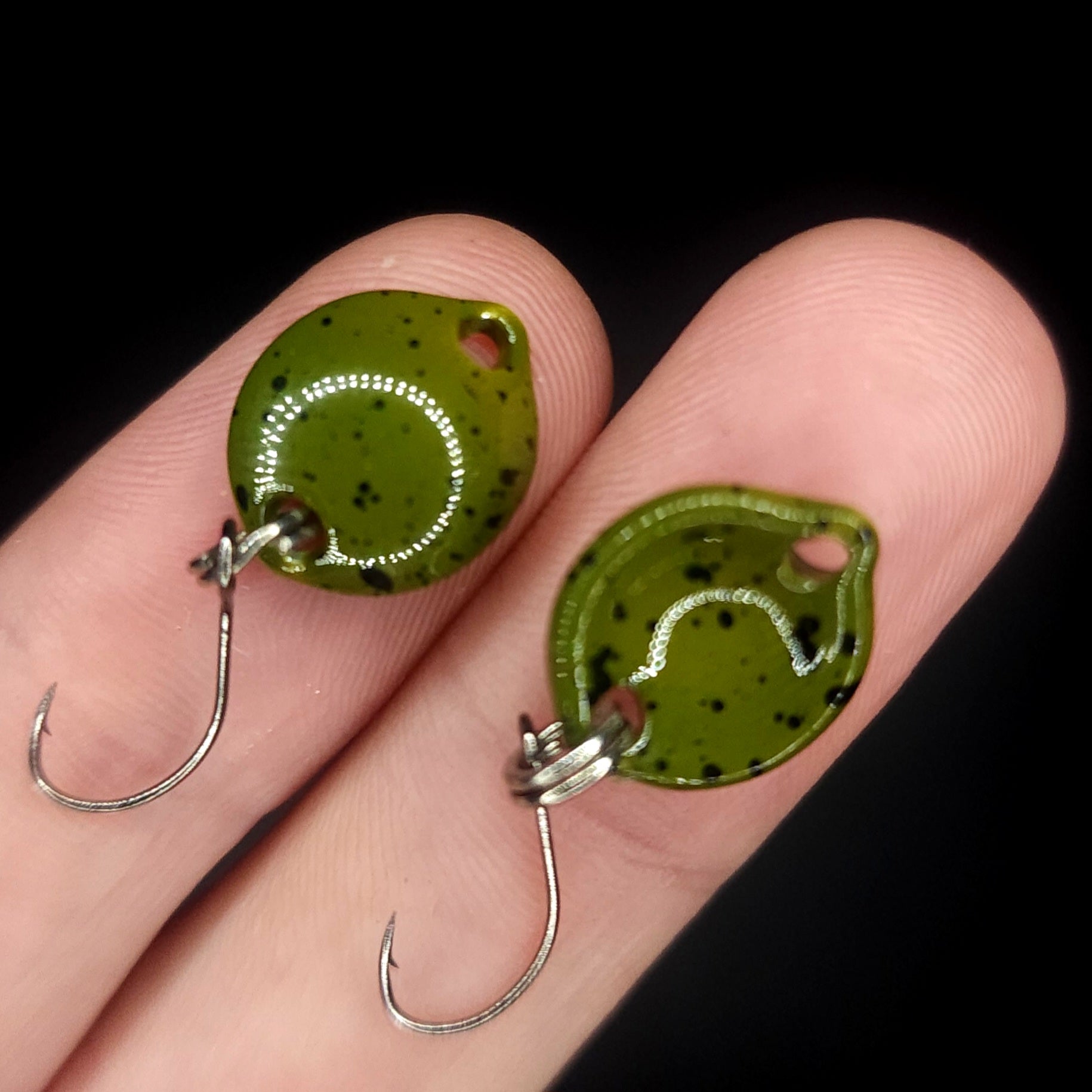 Mini cuillère d'un demi-pouce de 1/16 oz « La goutte de rosée »