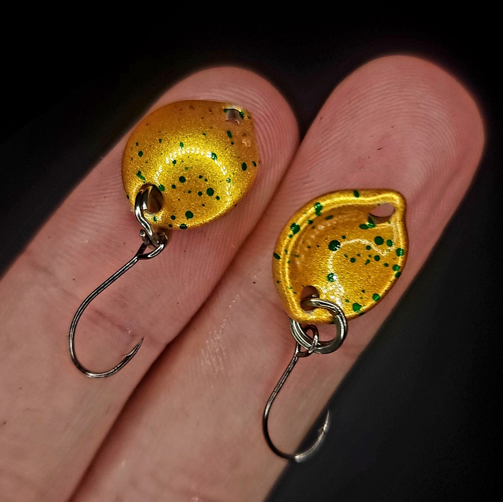 Mini cuillère d'un demi-pouce de 1/16 oz « La goutte de rosée »