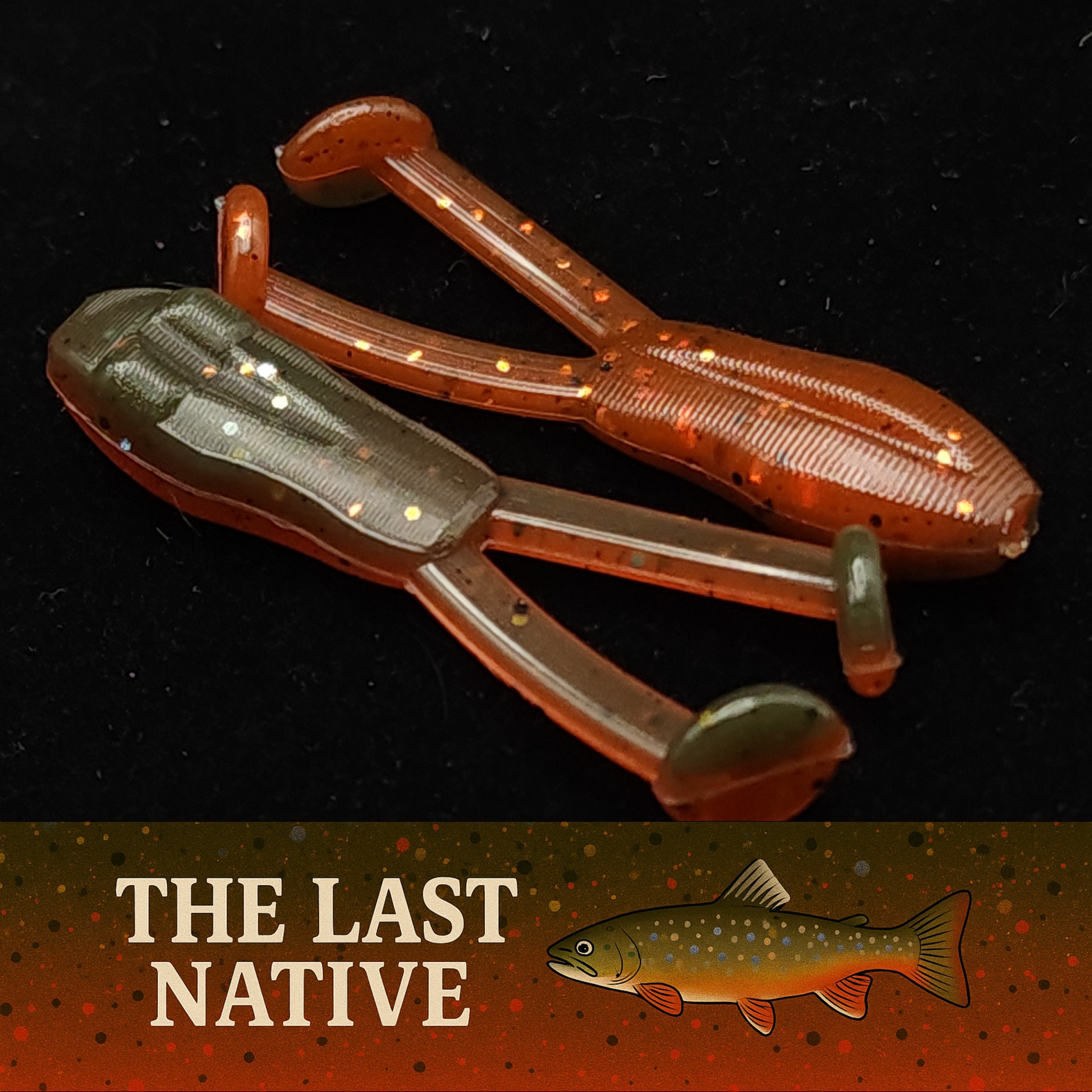 Rana micro de 1,7 pulgadas "The Creek Croaker"