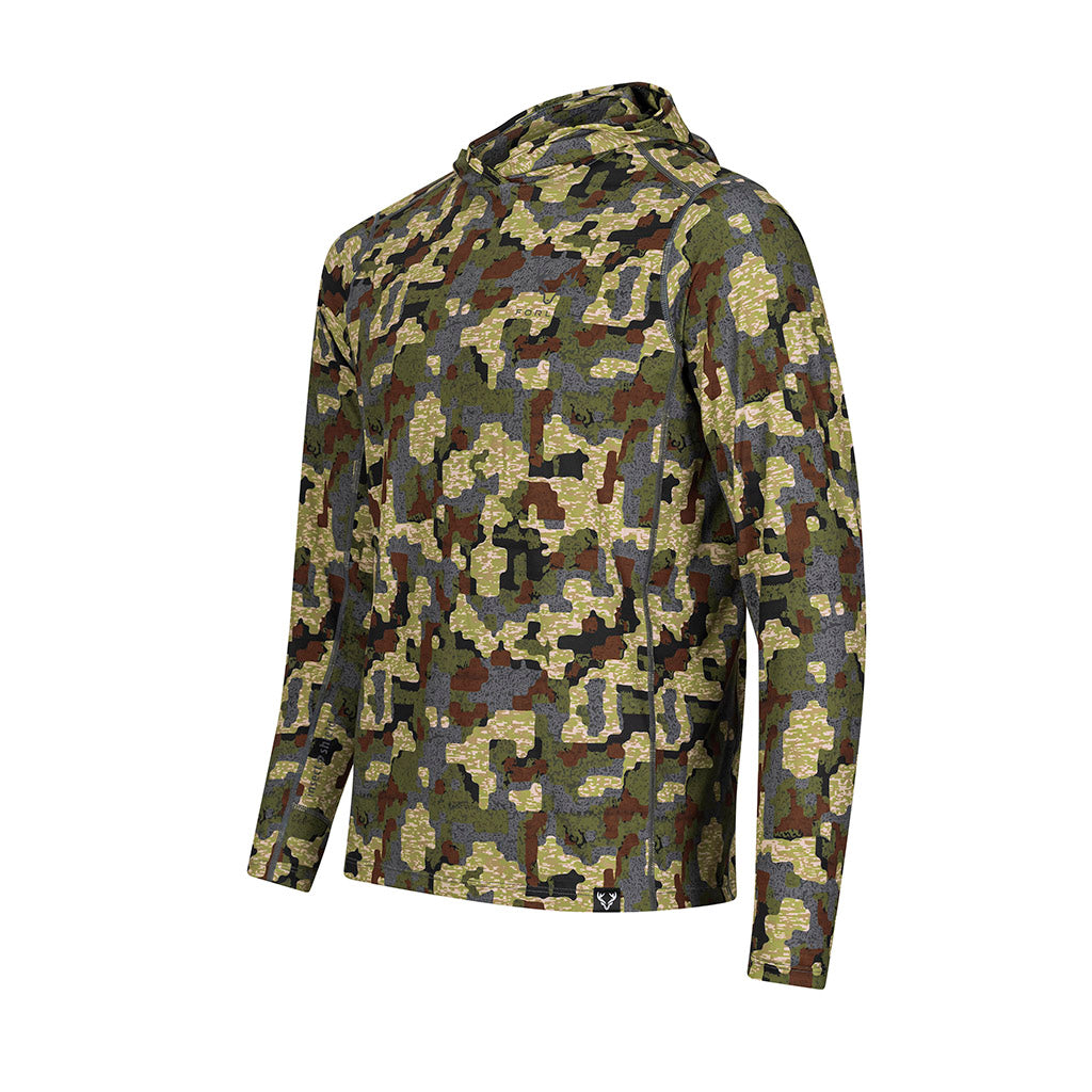 Camiseta de manga larga con capucha SolAir para hombre
