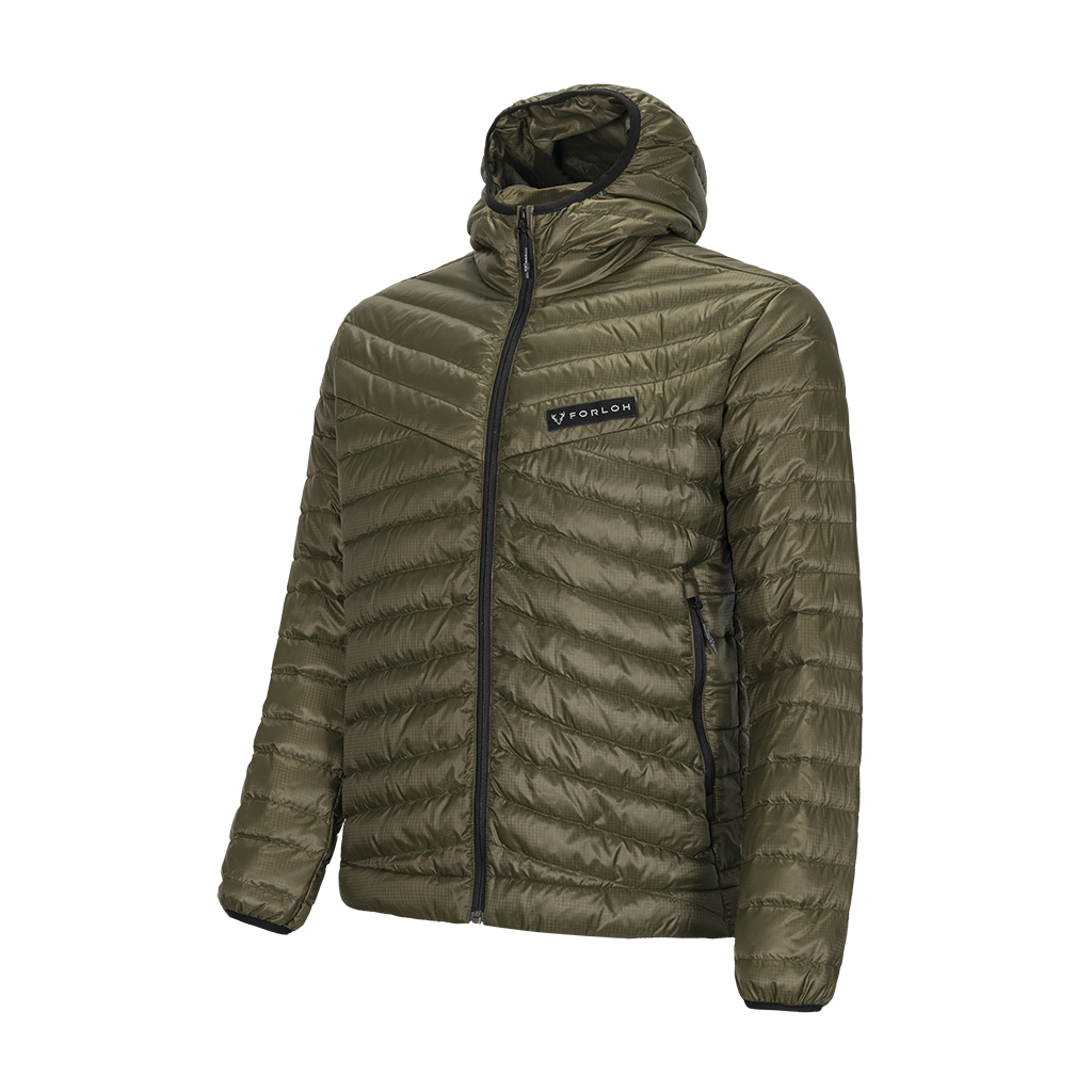 Chaqueta con capucha de plumón ThermoNeutral para hombre