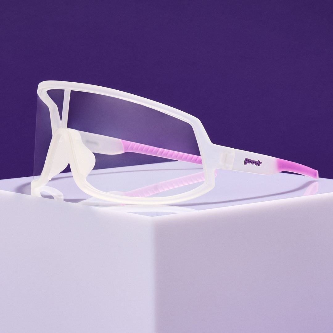 Gafas de sol polarizadas envolventes "Crystal Clear Chaos"