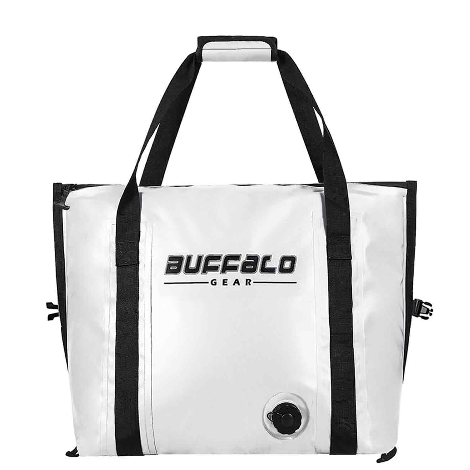 Bolsa nevera para pescado de 37 QT con base plana