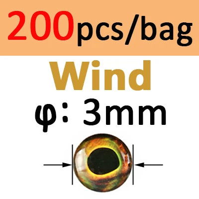 3D Fishing Lure Eyes (