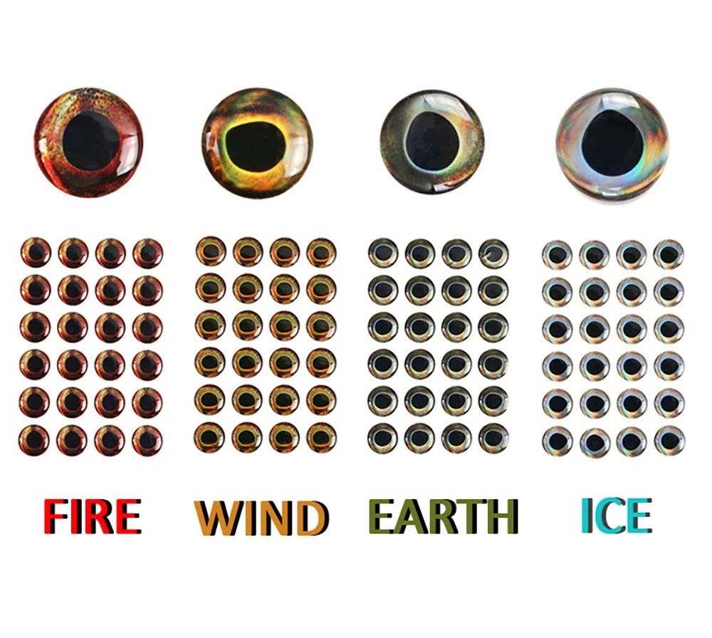 3D Fishing Lure Eyes (