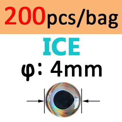 3D Fishing Lure Eyes (