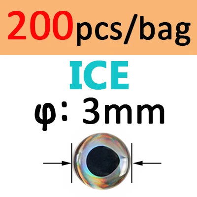 3D Fishing Lure Eyes (