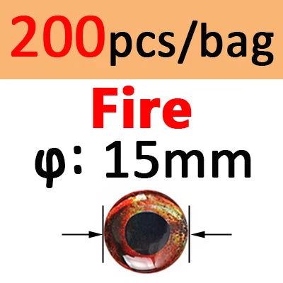 3D Fishing Lure Eyes (