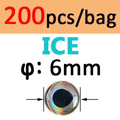 3D Fishing Lure Eyes (