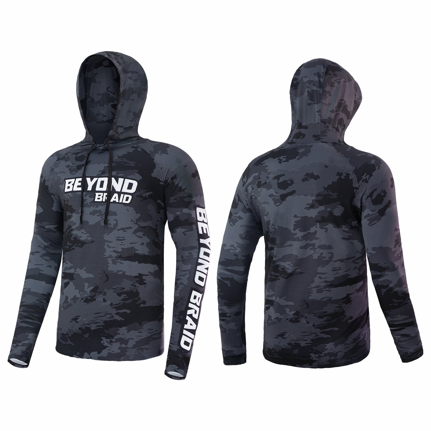Long Sleeve Hooded Performance Fishing Shirt