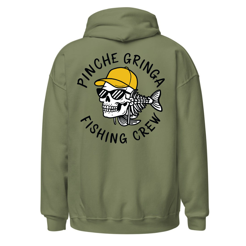 Pinche Gringa Fishing Crew Hoodie