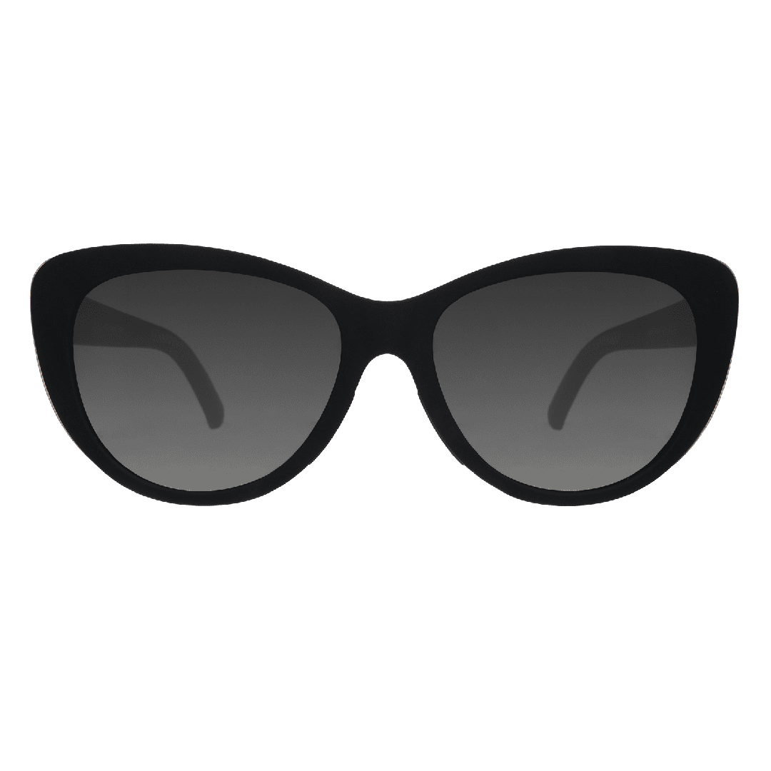 Lunettes de soleil polarisées Glam G « It's Noir, Darling »
