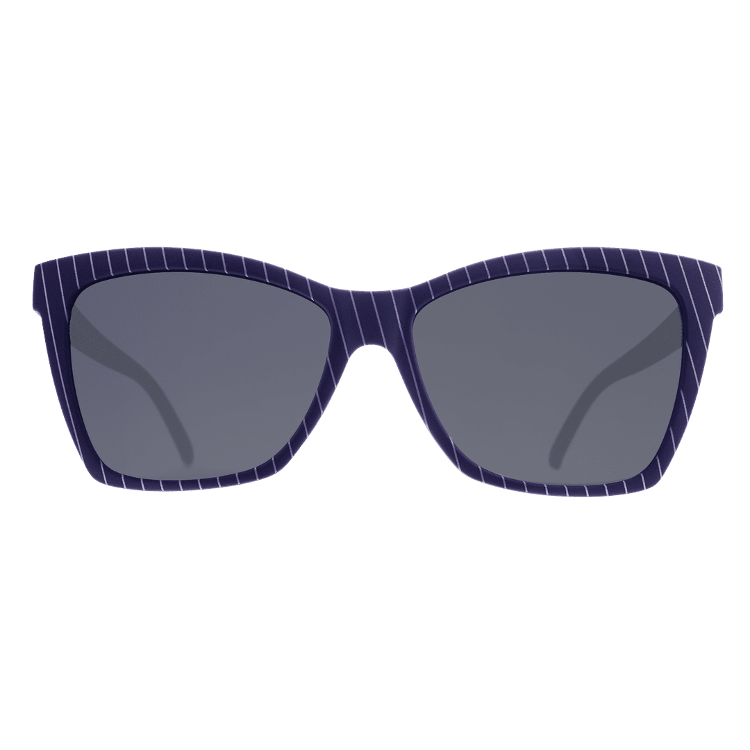 Lunettes de soleil polarisées formelles Pop G « Navy By Nature »