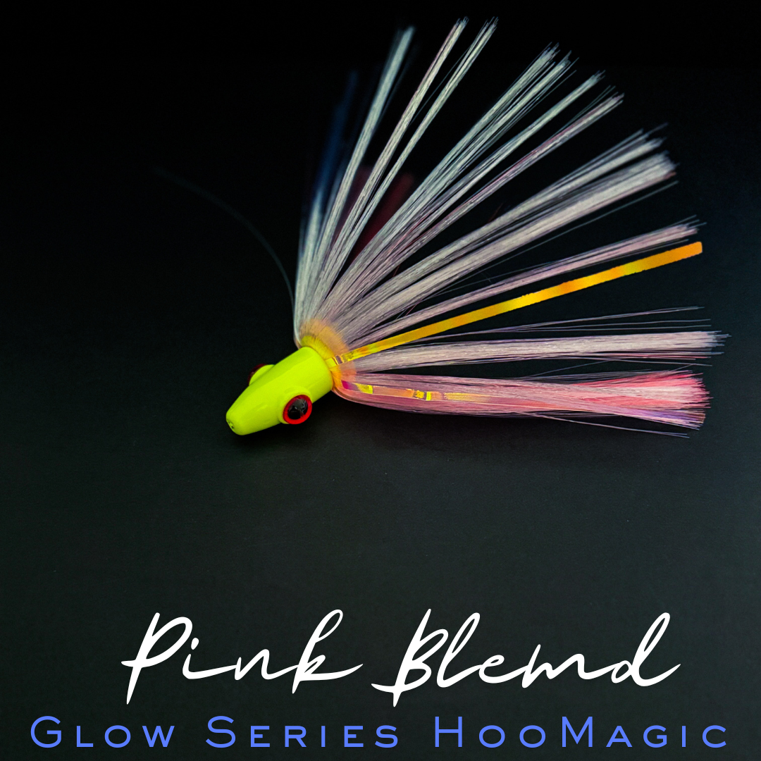Leurres de traîne Magictail HooMagic Glow Series