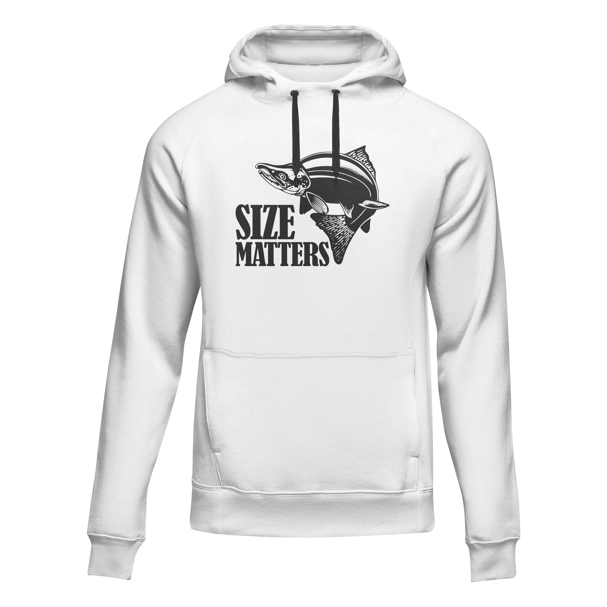 Size Matters Adult Hooded Sweatshirt