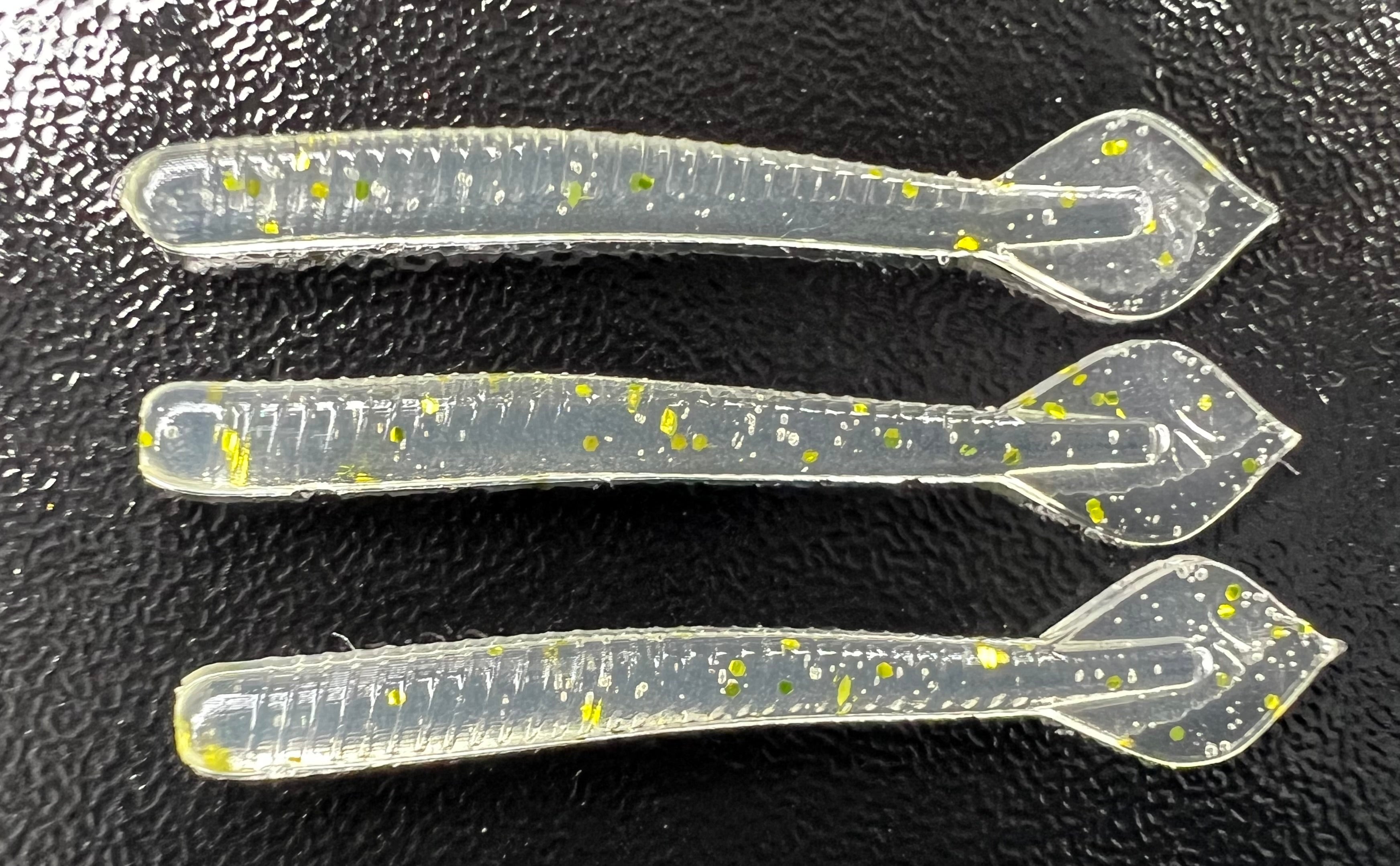 1.5" Bloodworm Spade Tail (BST) 12 pack